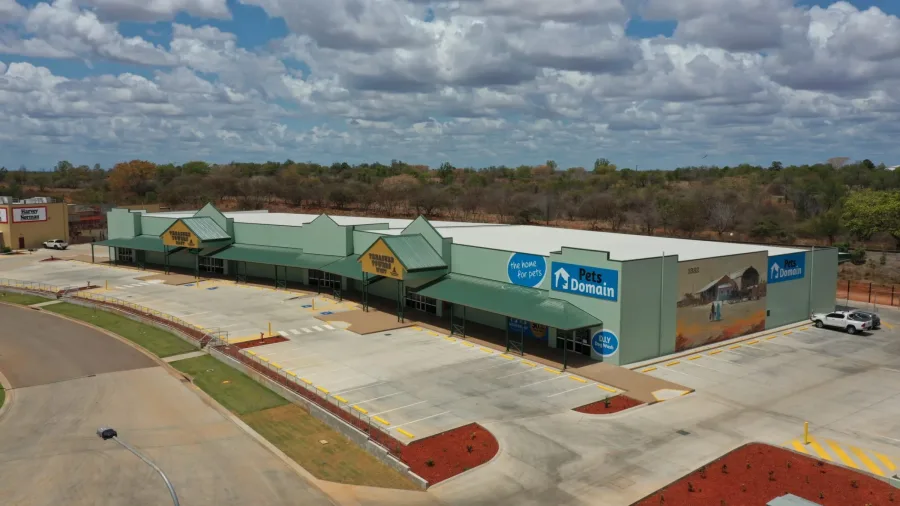 Goldtower Central precinct from above